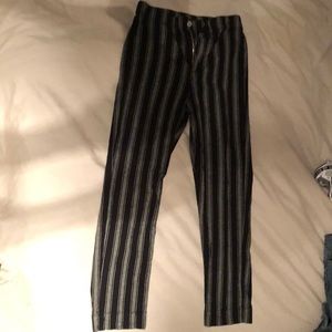 Brandy Melville Tilden Pants in Black and Grey